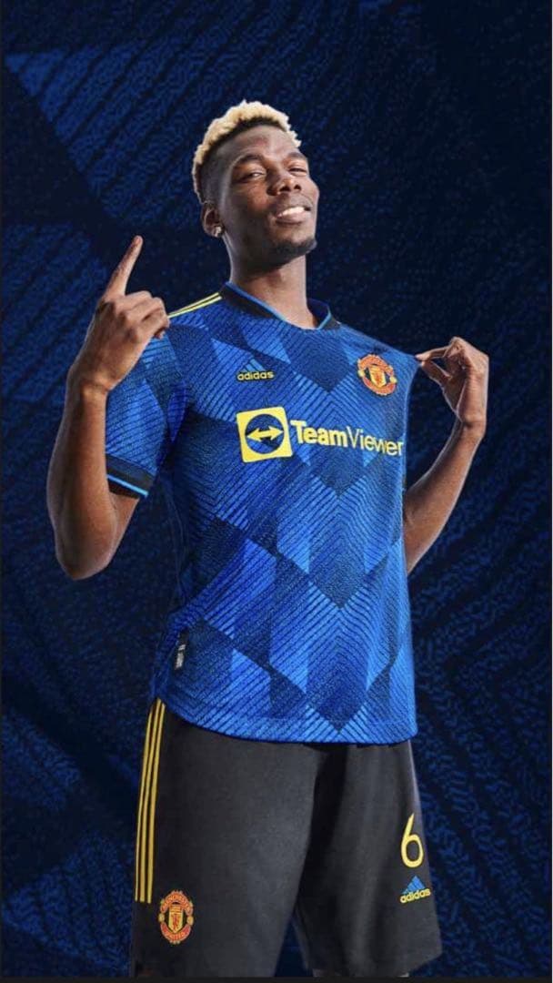 【新品】Man Utd 2021-22サードPOGBA/ポグバ 6番(正規品)
