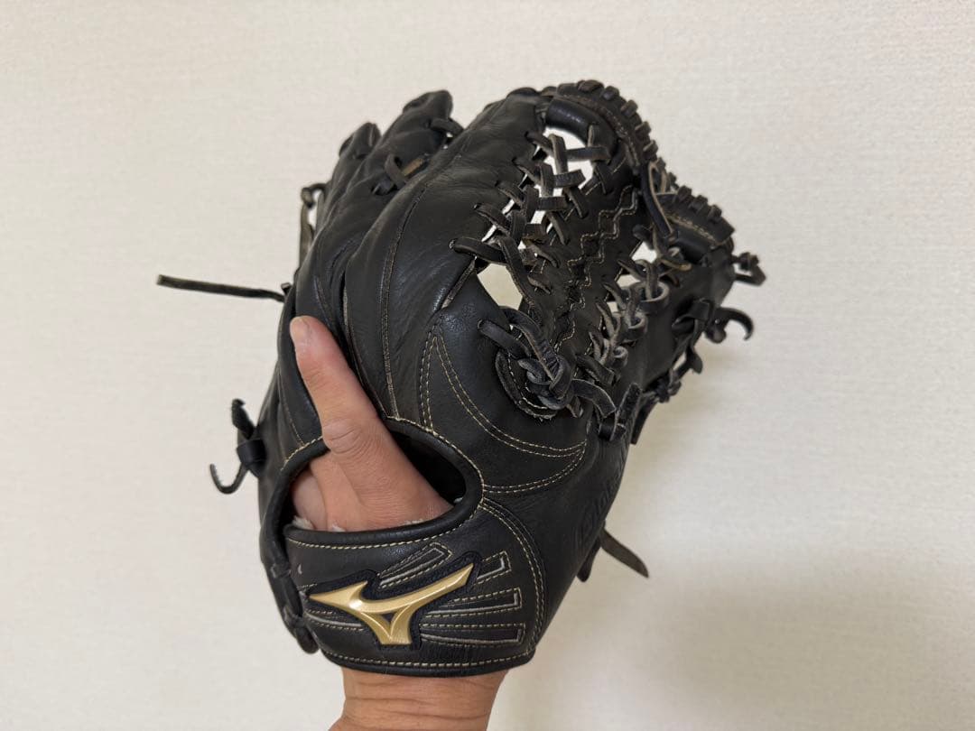【即戦力】ミズノ　グローバルエリート　軟式　外野　グローブ　グラブ