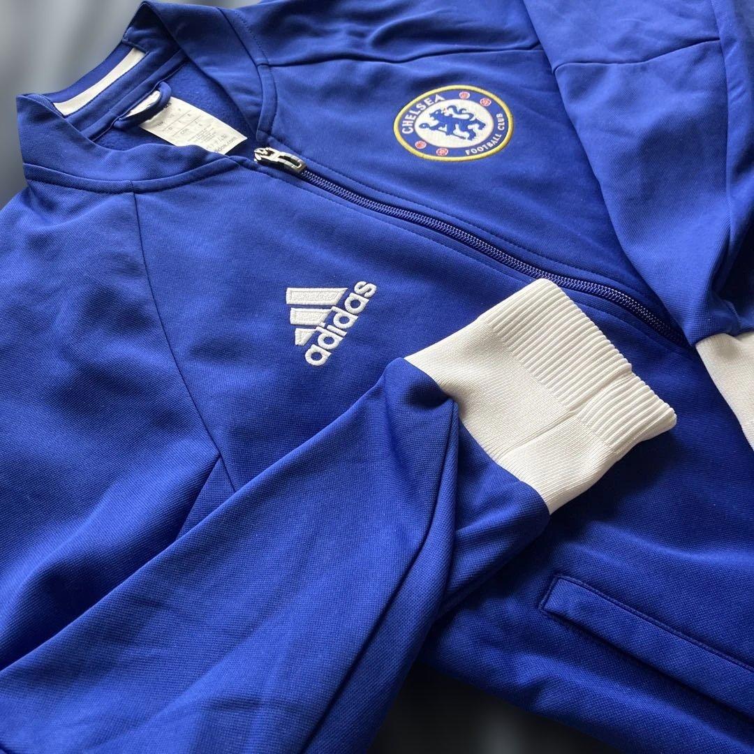 adidas アディダス　CHELSEA FC トラックジャケットブルー　S