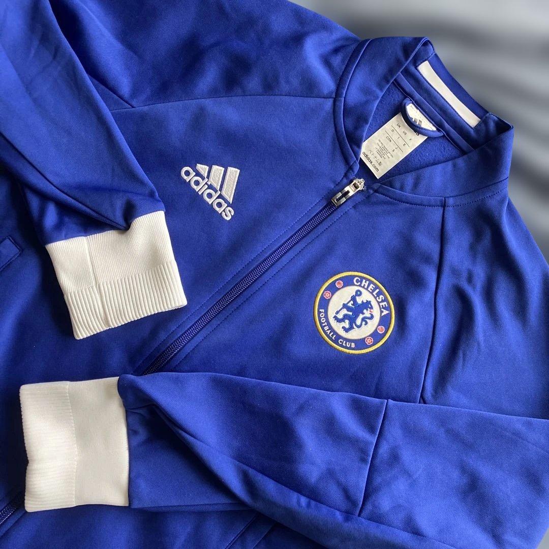 adidas アディダス　CHELSEA FC トラックジャケットブルー　S