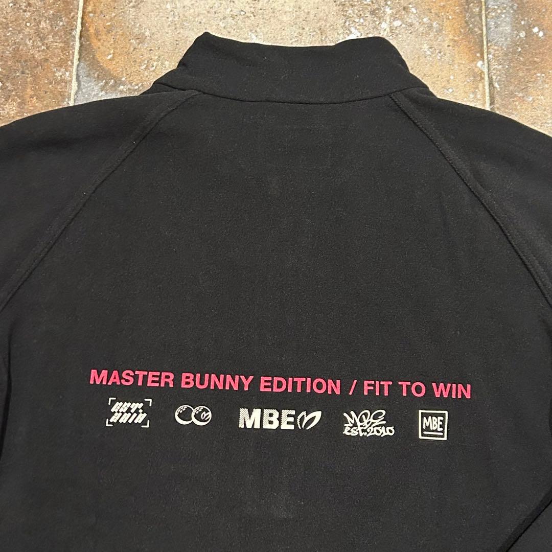 MASTER BUNNY EDITION Wフェイス両面起毛 ハーフジップ　長袖