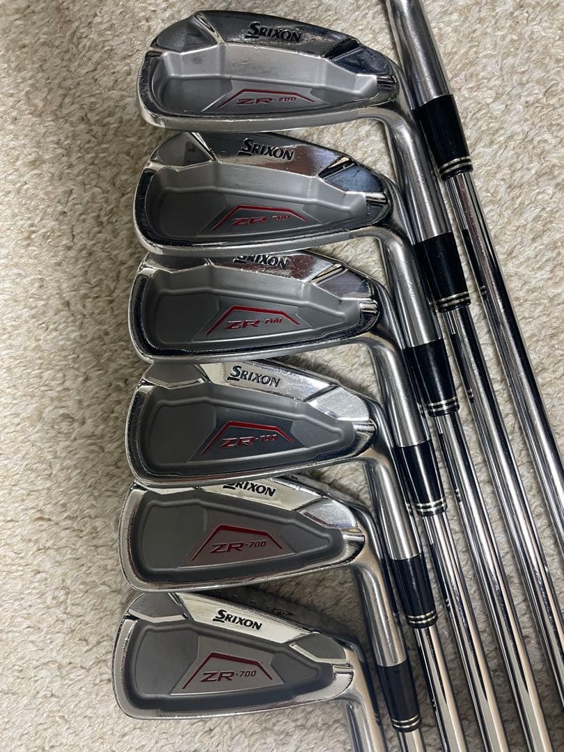 スリクソン SRIXON ZR700 アイアンセット 7本 4番〜PW