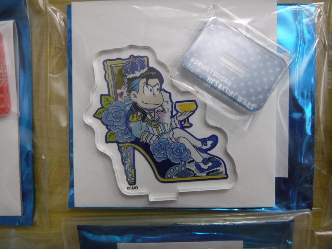 おそ松さん　へそくりウォーズ　６つ子セット　プリンス　アクリルスタンディ　王子
