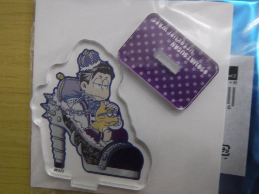 おそ松さん　へそくりウォーズ　６つ子セット　プリンス　アクリルスタンディ　王子