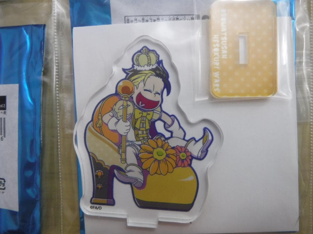 おそ松さん　へそくりウォーズ　６つ子セット　プリンス　アクリルスタンディ　王子