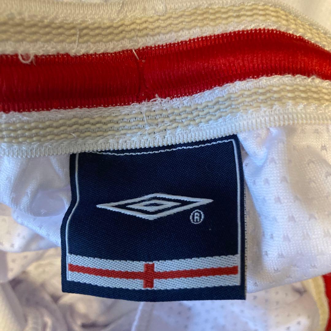 サッカー　ゲームパンツ　UMBRO　イングランド　新品未使用品　ホーム