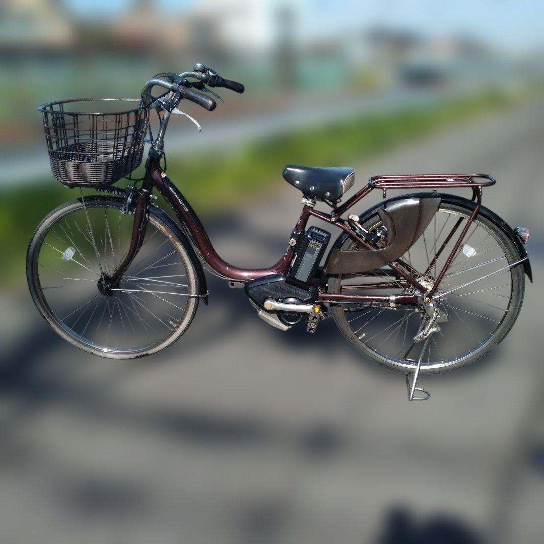 [868]送料無料 ヤマハ PAS Natura 電動自転車 大容量バッテリー付