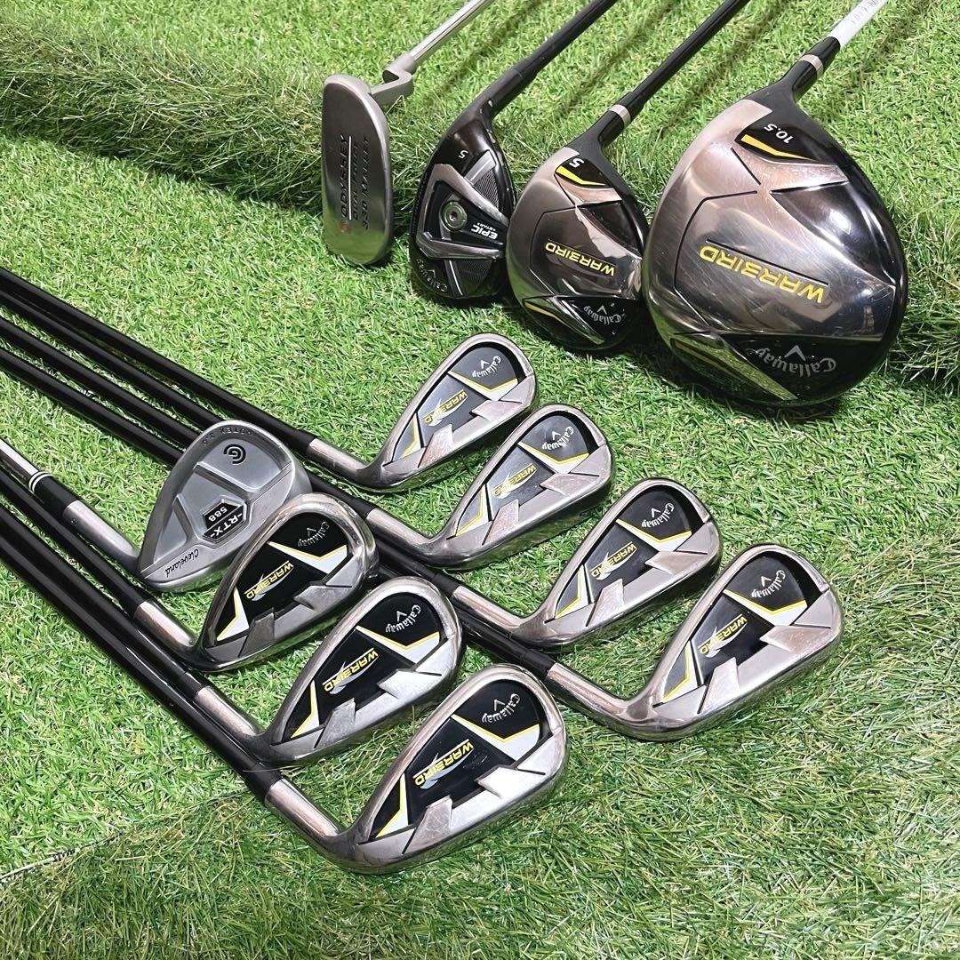 美品 Callaway WARBIRD メンズゴルフクラブ豪華12本セット
