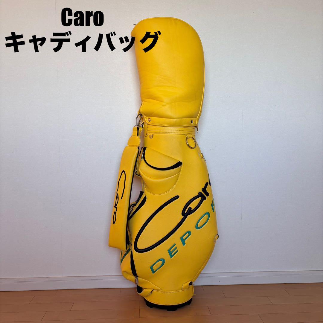 キャディバックCAROキャロNEW BOXER USA YELLOWゴルフバッグ