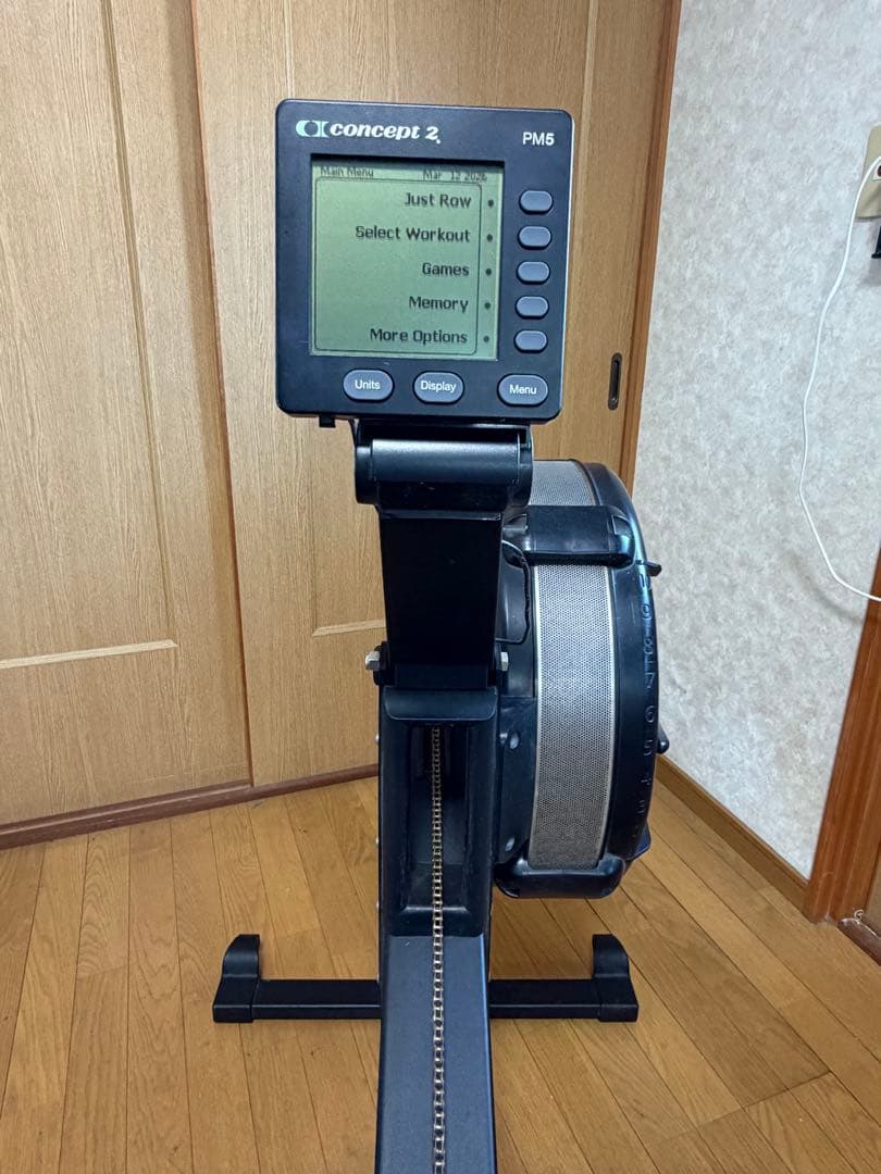 concept2 PM5 model Dローイングマシン