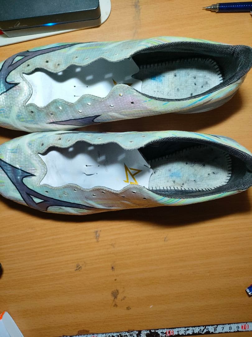 Mizuno Alpha2 プロ サッカーシューズ ホワイト