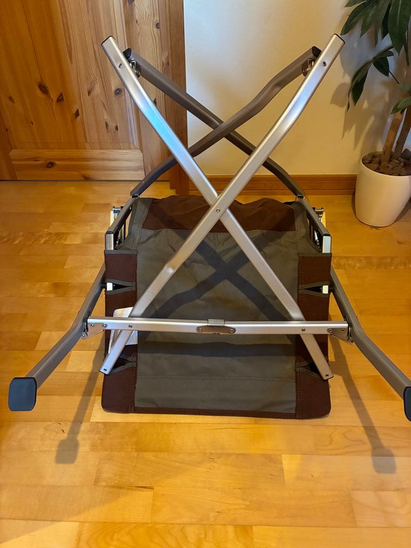  peak ローチェア　ブラウン 収納バッグ付き