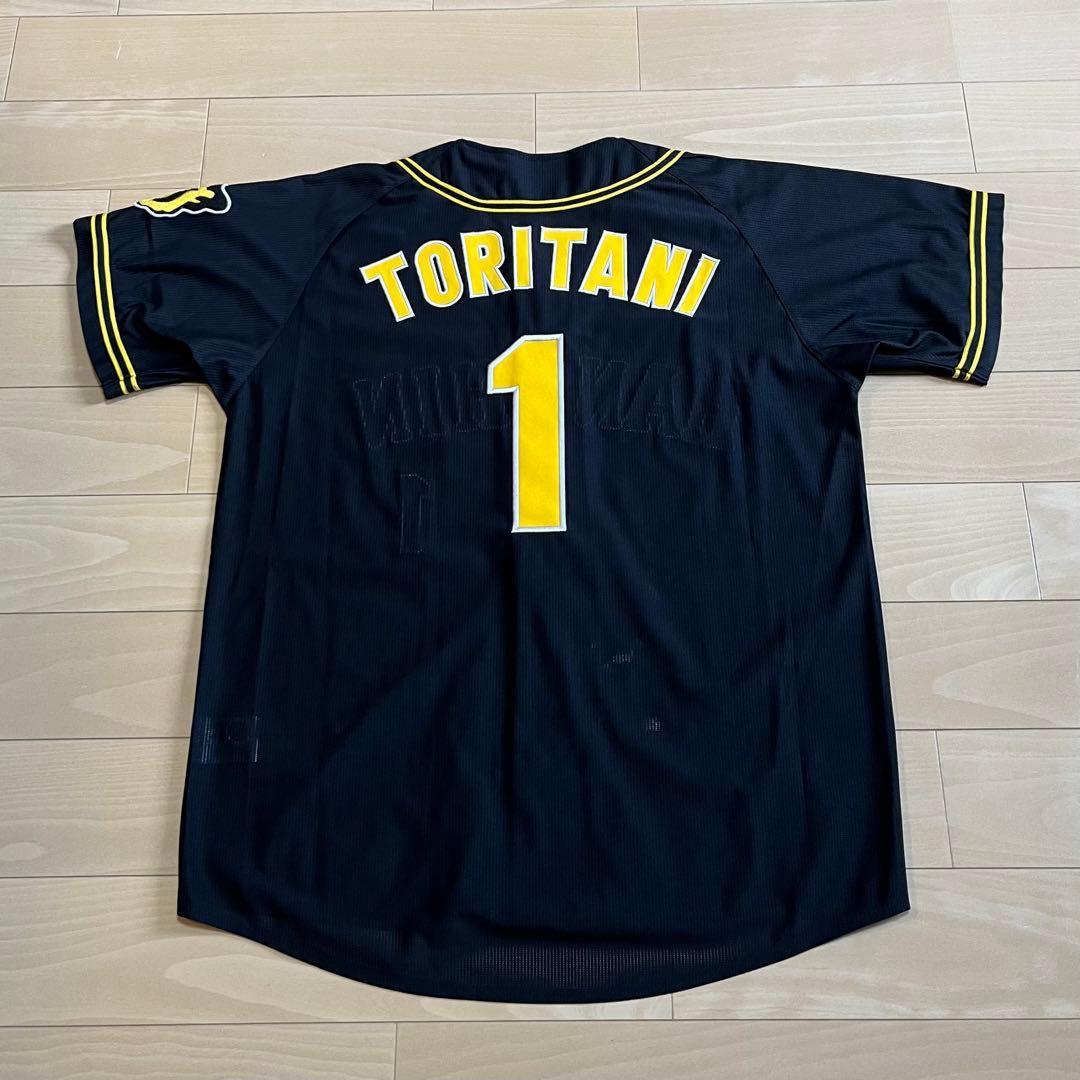 阪神タイガース　鳥谷敬　ビジターユニフォーム　刺繍ユニフォーム　Mサイズ