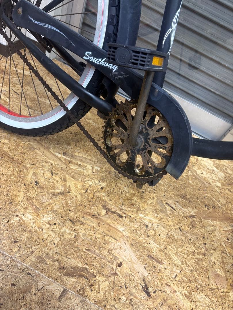 ビーチクルーザー 自転車 ブラック