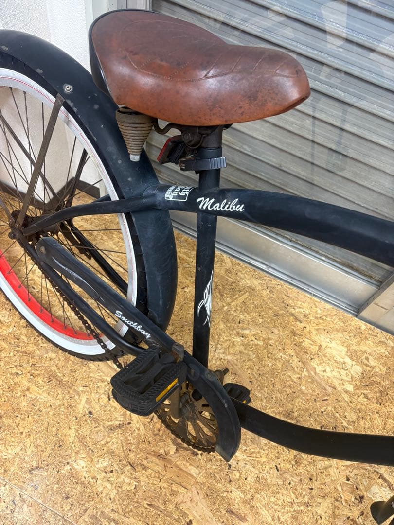 ビーチクルーザー 自転車 ブラック