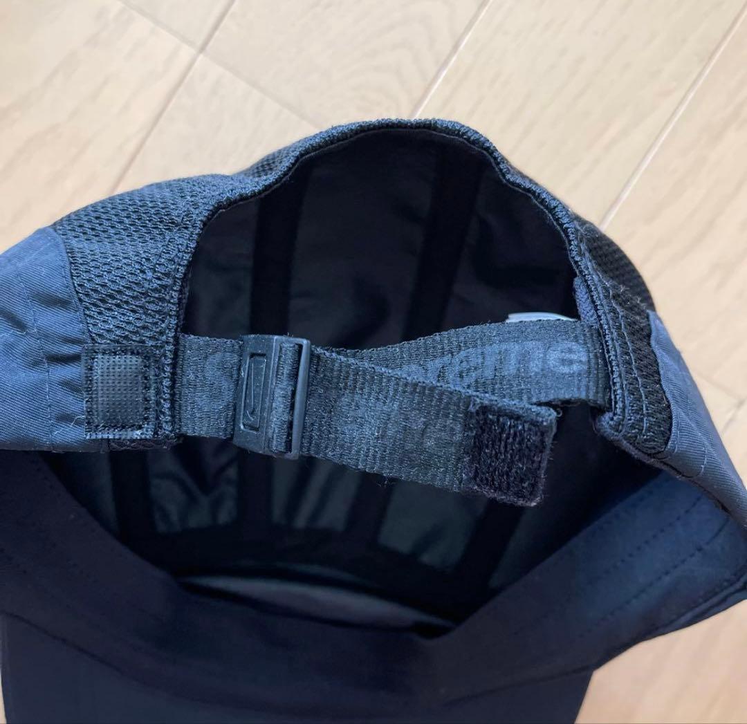 supreme✖️NIKE コラボ　ランニングキャップ　黒