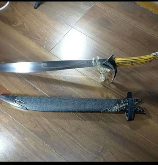 装飾的な刀 鋼の刃 約100cm
