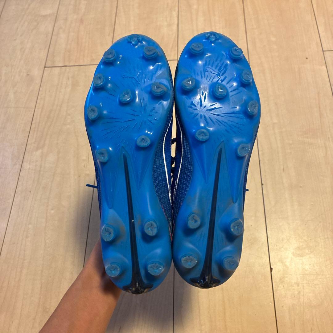 ウルトラ サッカーシューズ 青