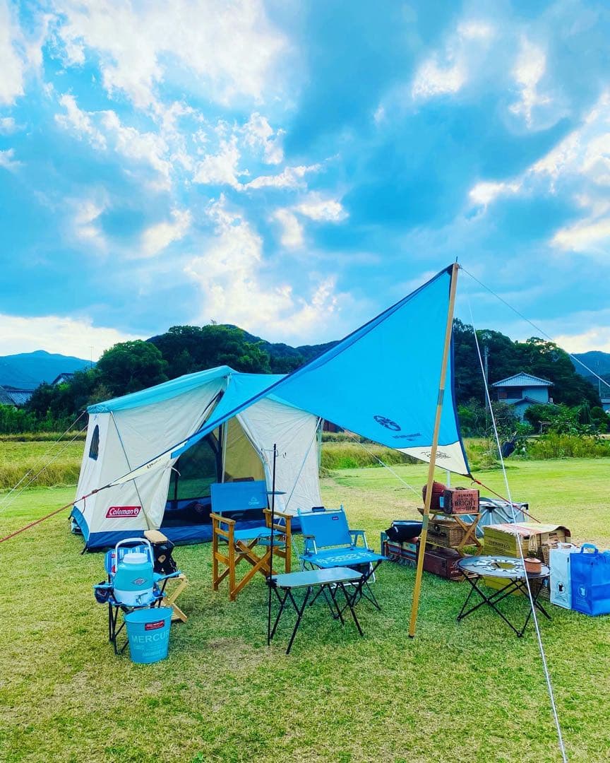 コールマンオアシステント&スクエアタープ