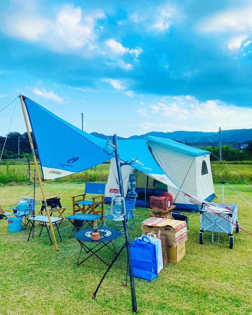コールマンオアシステント&スクエアタープ