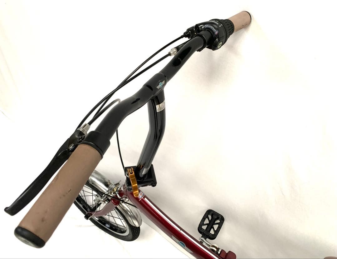 【即乘】送料無料MINI折り畳み自転車 SHIMANO 6速16インチ ミニベロ