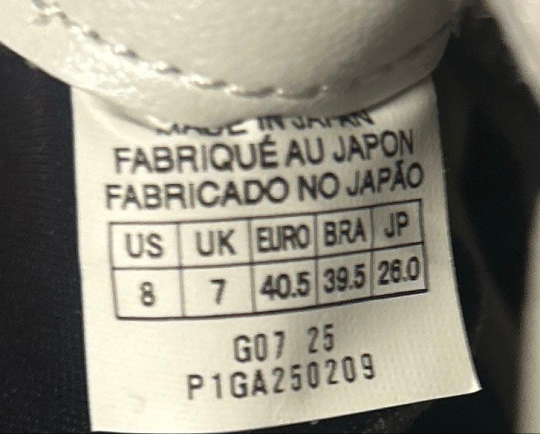 【新品未使用】MIZUNO MORELIA Ⅱ JAPAN 2025年モデル⑧