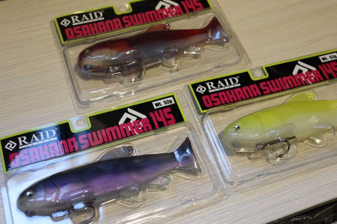 RAID JAPAN ルアーセット デカDODGE オサカナスイマーまとめ売り