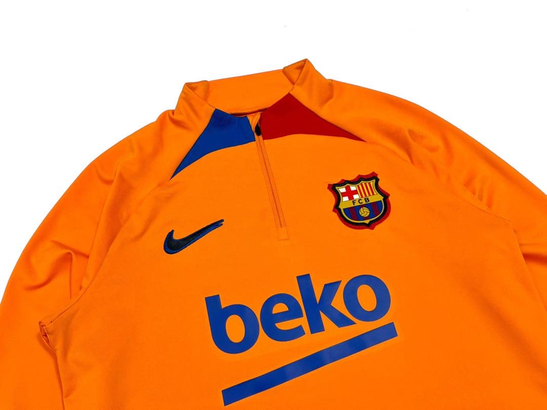 【極美品】21/22 FCバルセロナ ストライクドリルトップ ジャージ NIKE