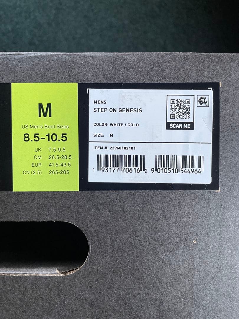 美品！BURTON Step On Genesis Mサイズ