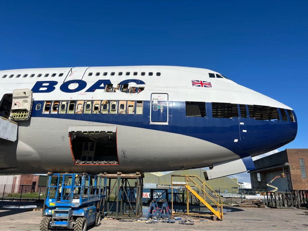 ブリティッシュ・エアウェイズ Airlinertags B747-400