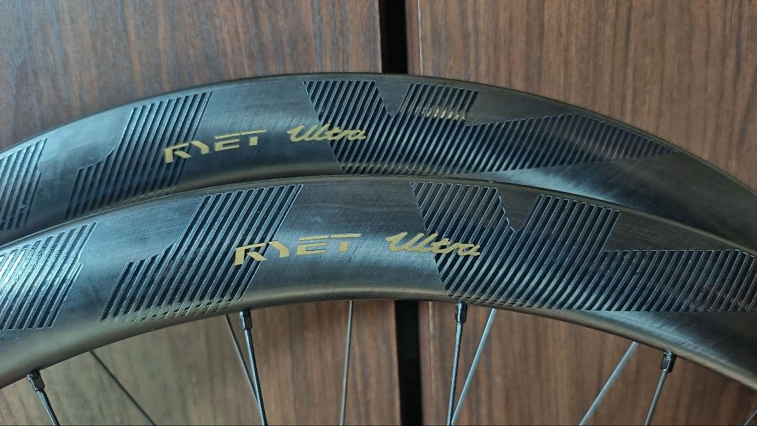 RYET ultra カーボンホイール 前後セット 40mmハイト 1,212g