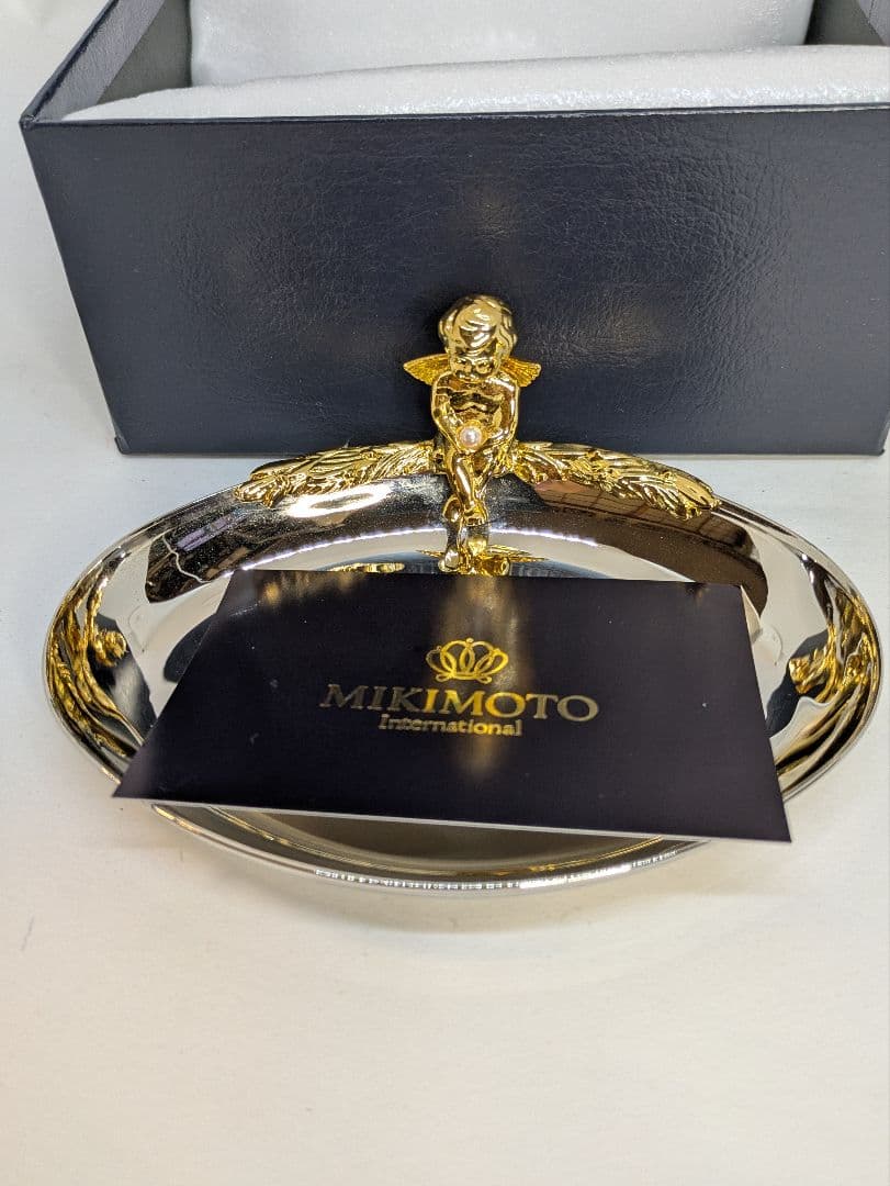 ☆ｂ632、新品未使用 MIKIMOTO ミキモト ジュエリートレイ