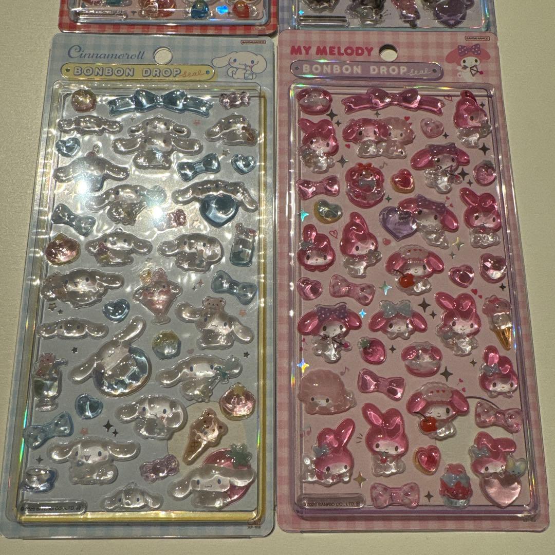 正規品 ボンボンドロップシール　サンリオ第2弾