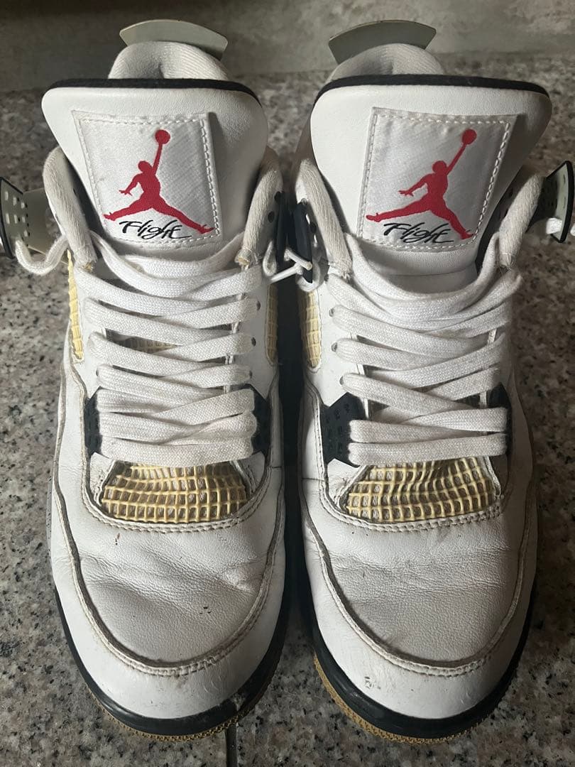 シューズ(男性用) Air Jordan 4 white cement