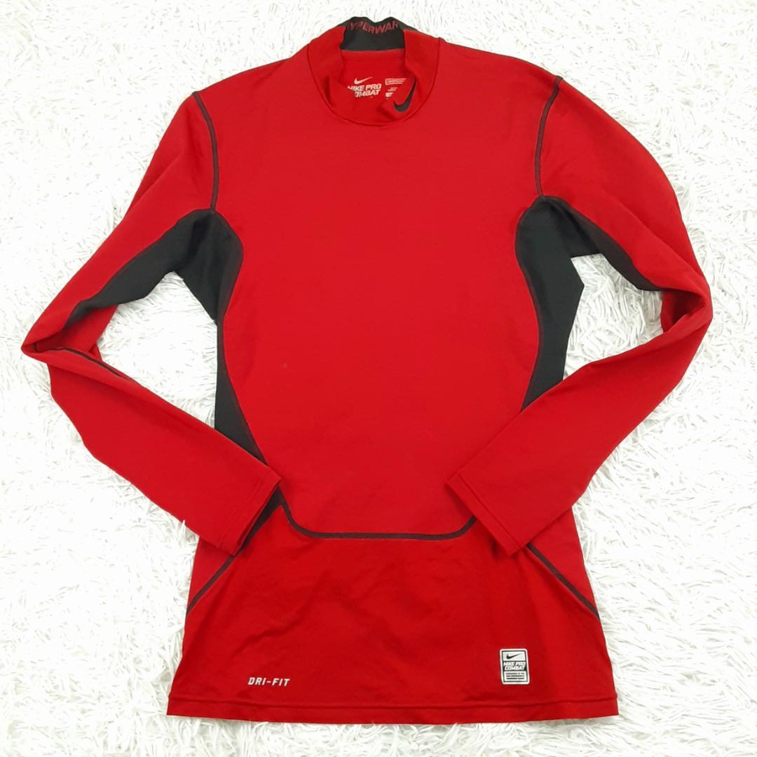 美品◎NIKE ナイキ コンプレッションシャツ3点セット 赤黒 大きいサイズ