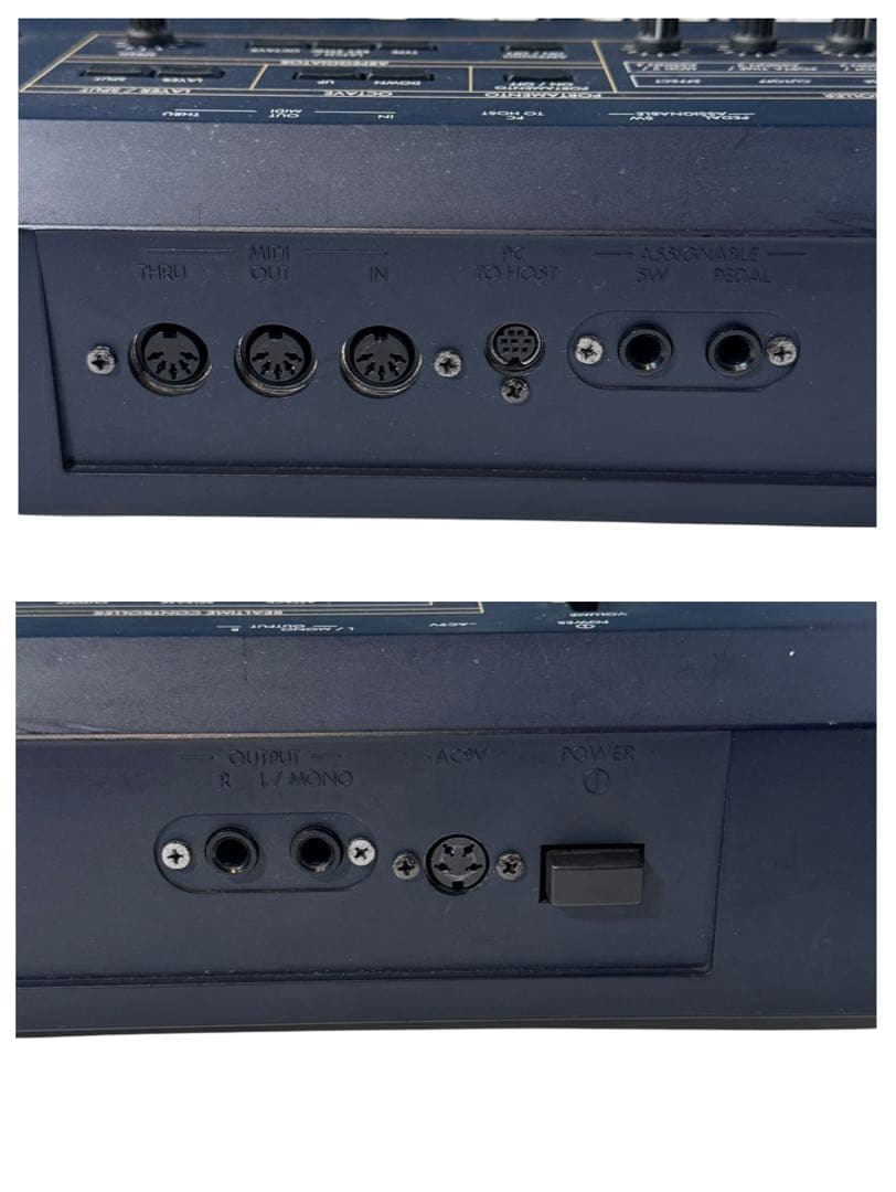 【美品】KORG N5EX シンセサイザー 電源アダプター付き