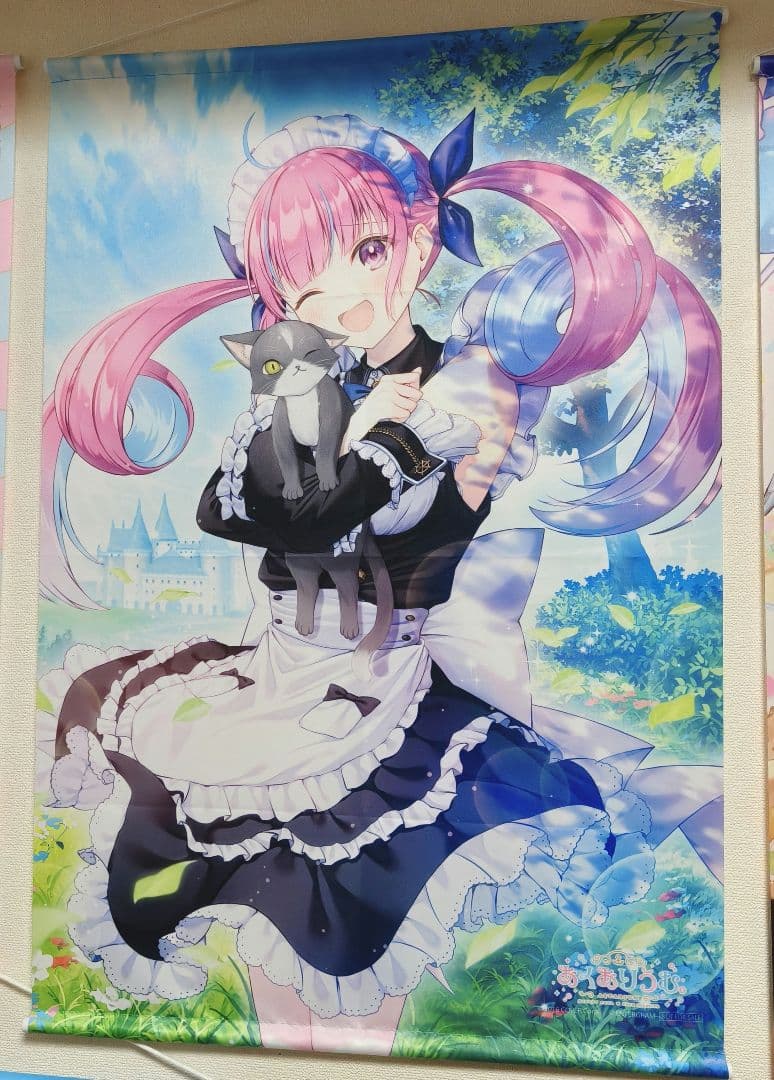 ホロライブ 湊あくあ あくありうむ B2タペストリーまとめ売り(バラ売り可)
