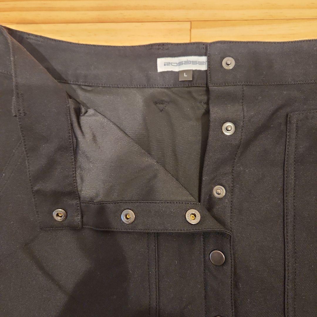 【新品.未使用】 ロサーセン　レディースゴルフスカート　黒　Lサイズ