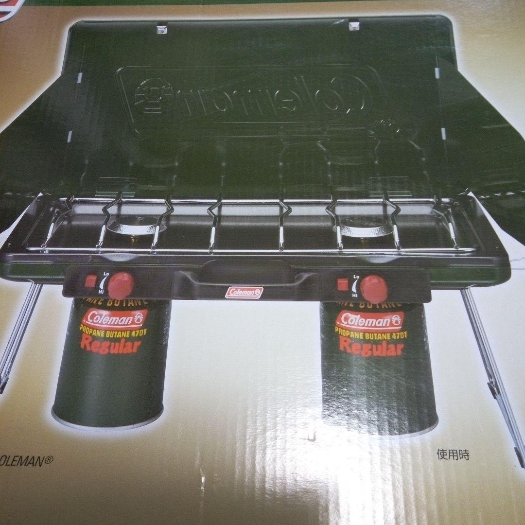 新品未使用　コールマン　ツーバーナー ストーブ2
