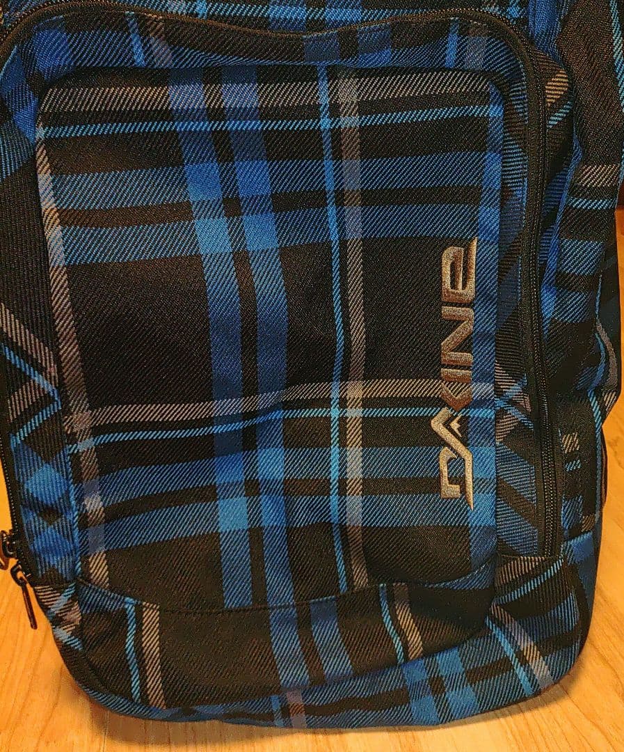 DAKINE スキー、スノーボードブーツバック青と黒のチェック柄