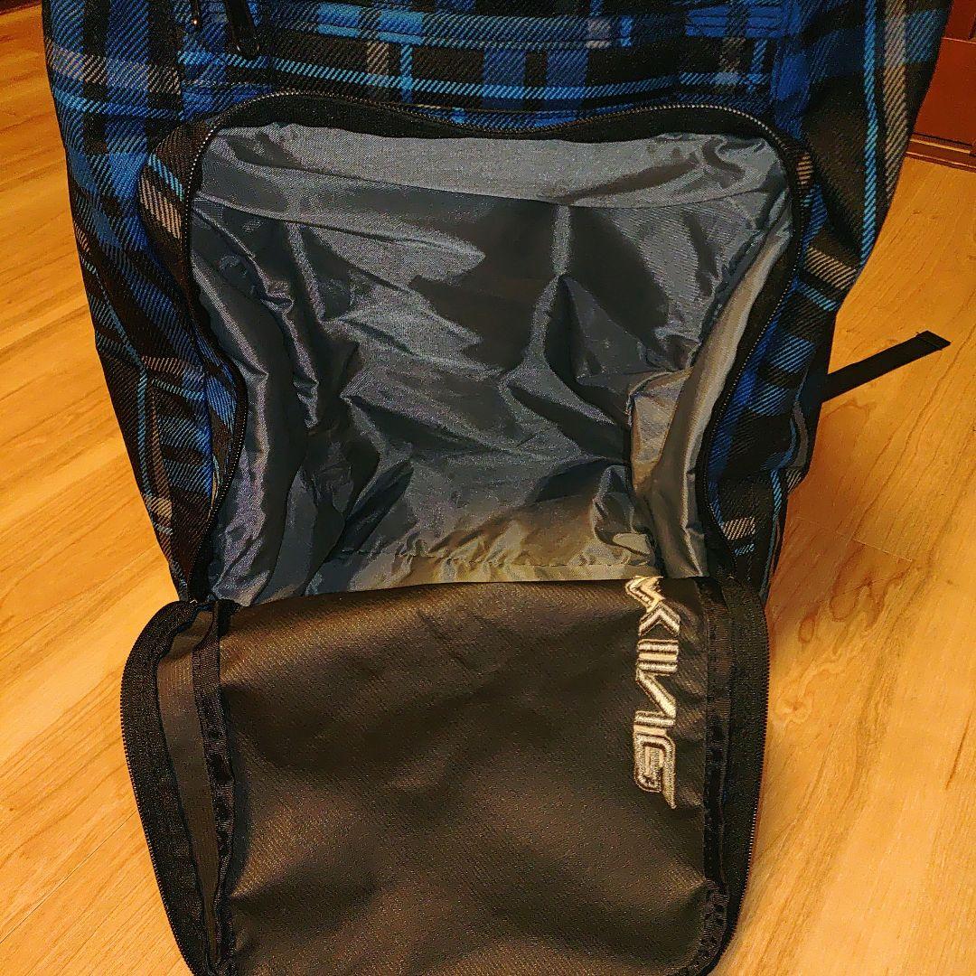 DAKINE スキー、スノーボードブーツバック青と黒のチェック柄