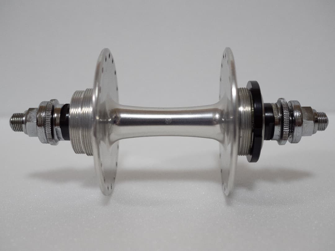【ほぼ未使用】シマノ DURA-ACE トラックハブ 前後セット ロックリング付