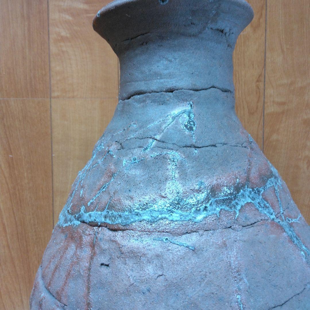 常滑焼のつぼ型花瓶