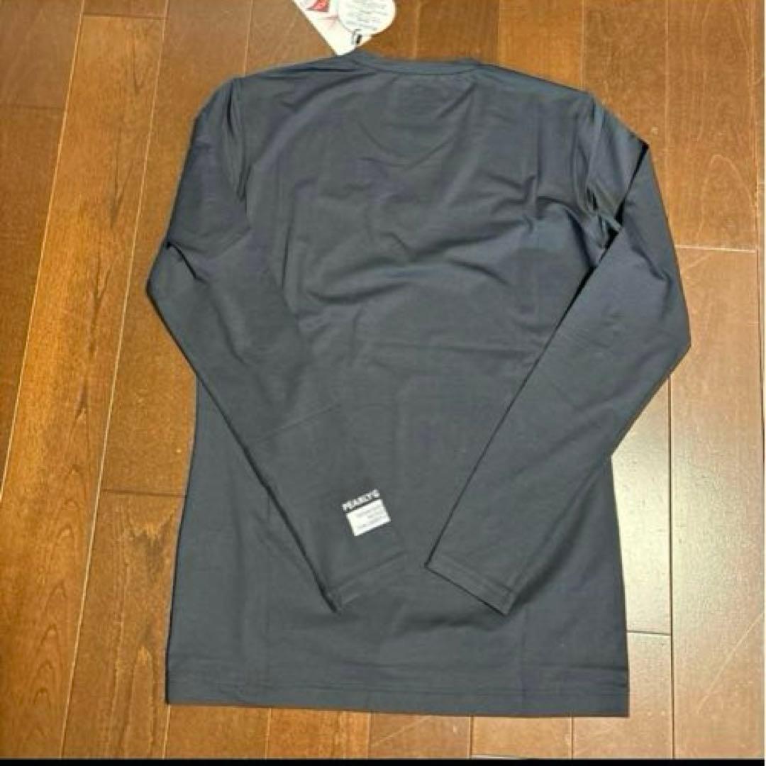 パーリーゲイツ　Nペア 天竺メッシュアンダーシャツ　濃紺サイズ5