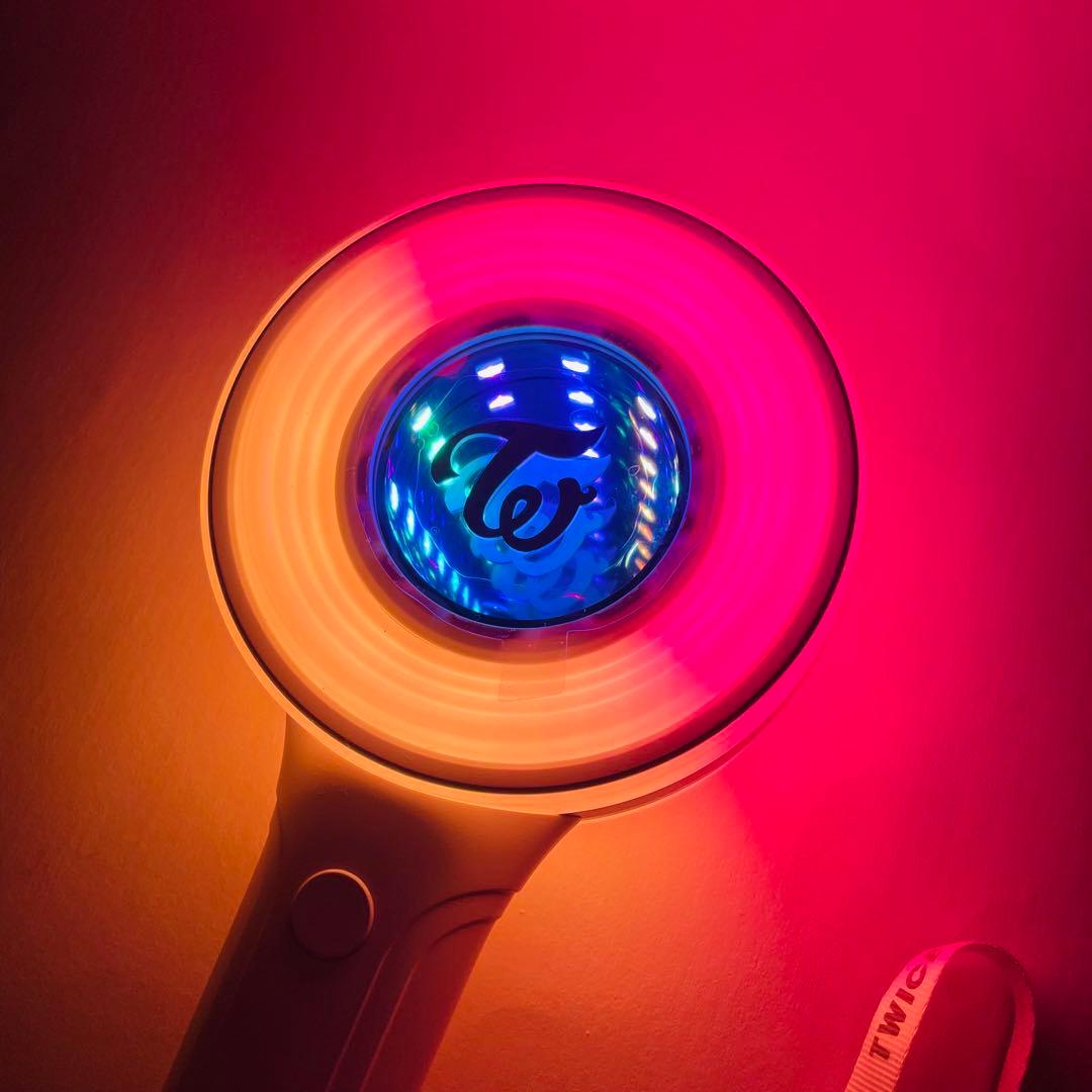 TWICE 公式 ペンライト CANDYBONG ∞ ライブ 美品