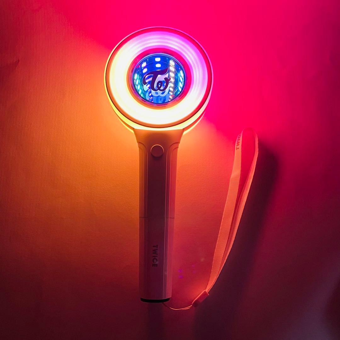TWICE 公式 ペンライト CANDYBONG ∞ ライブ 美品
