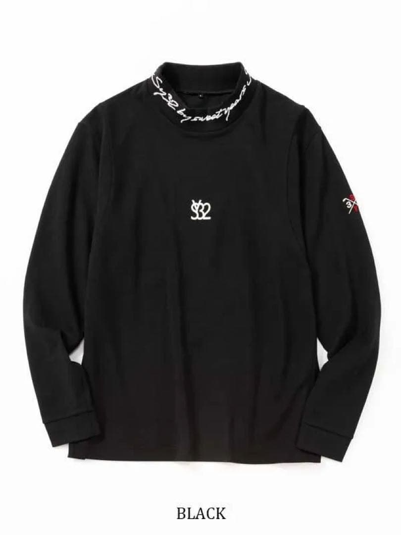 MODAL STRETCH MILANO MOCK NECK ホワイト　XL