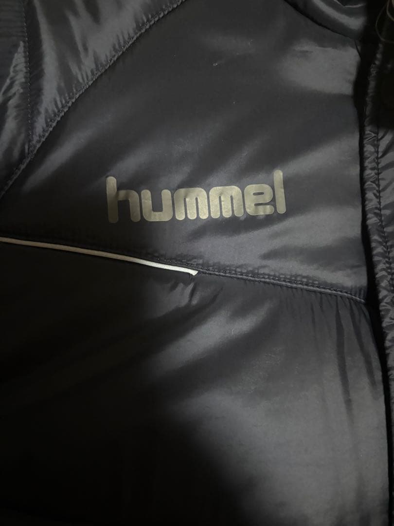 値段交渉アリ！hummel ベンチコート ネイビー