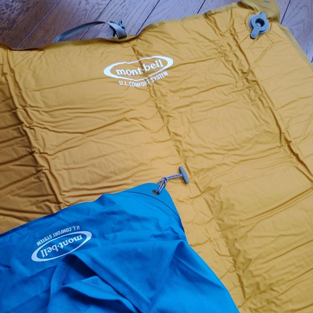 mont-bell CAMP PAD 38 150 エアーマット ピロー付き