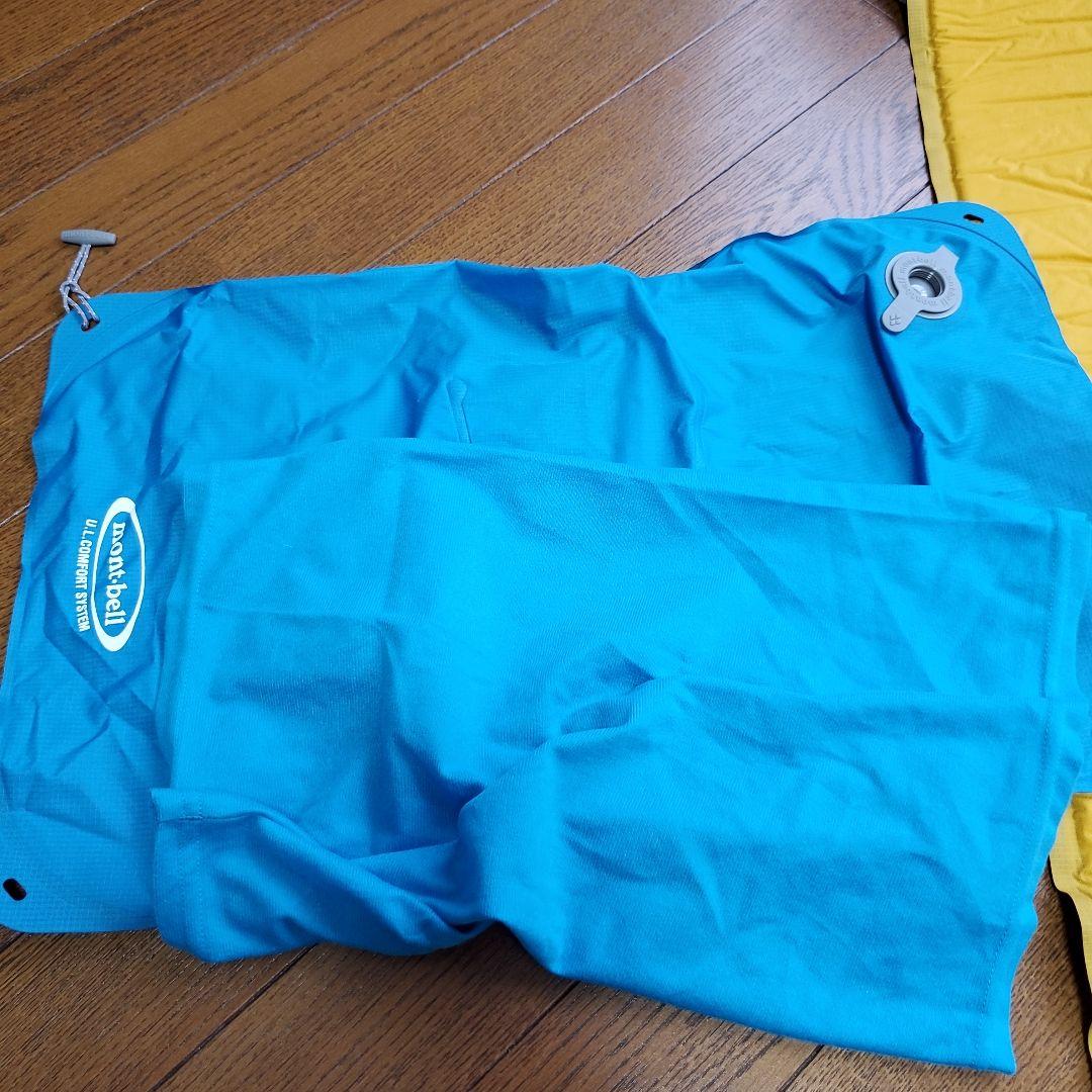 mont-bell CAMP PAD 38 150 エアーマット ピロー付き
